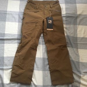 Flylow shell snow pants NEW